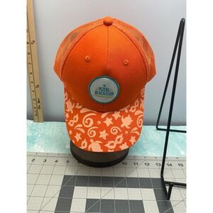 Royal Caribbean Royal Beach Club Paradise Island Orange Trucker Hat Snapback